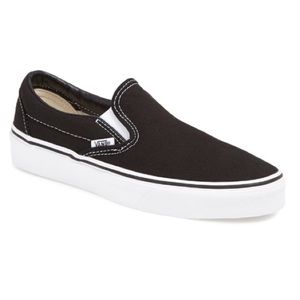 Vans Classic Slip On Sneaker Black Women’s 9